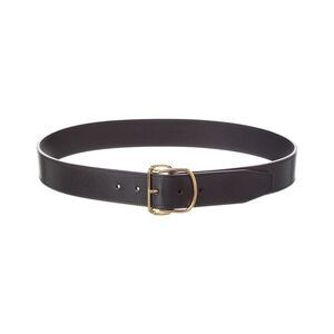 Toteme Swirl Leather Belt, Black